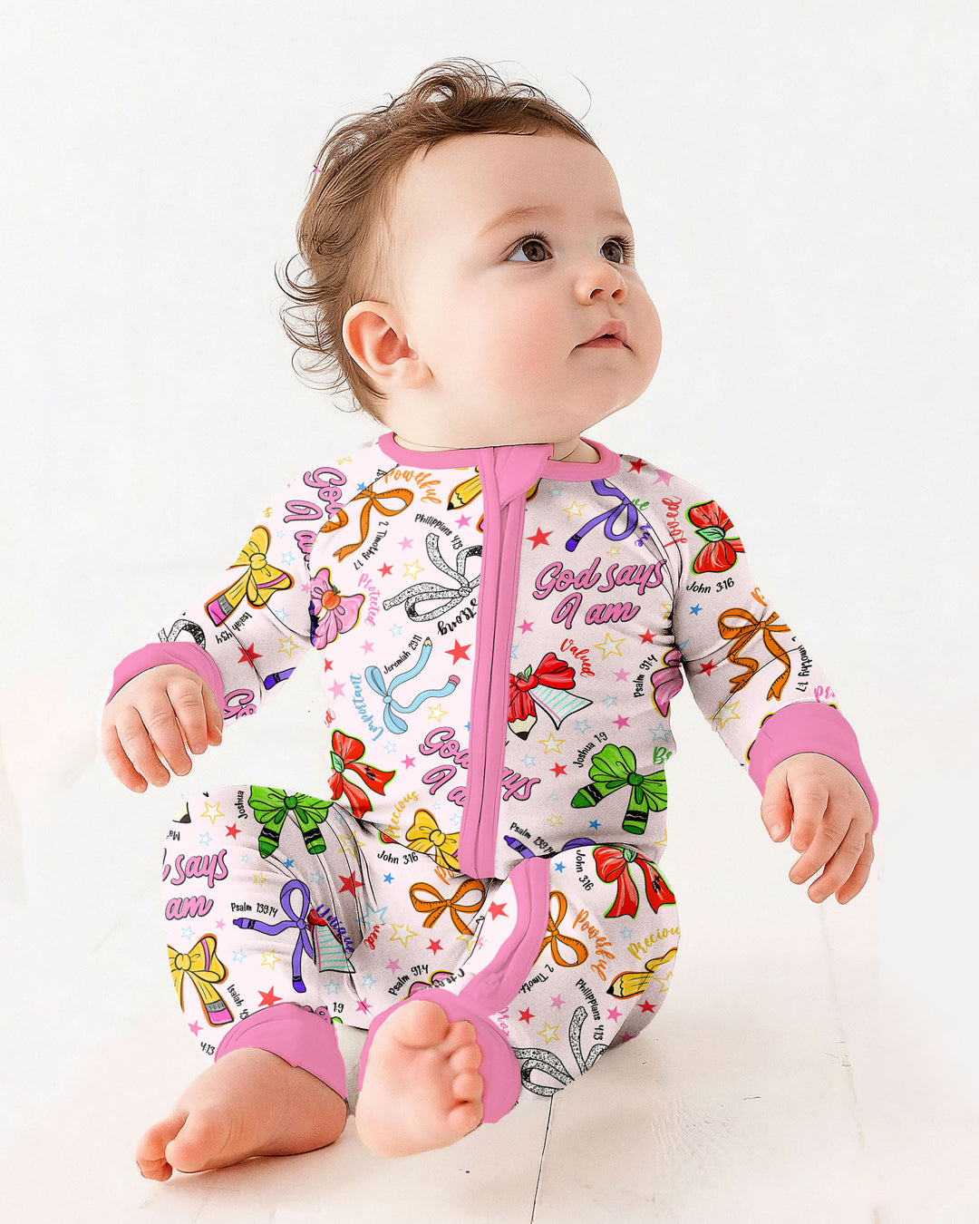 Gerippte Babykleidung mit individuellem Foto - Weich &amp; Skizzenhaft