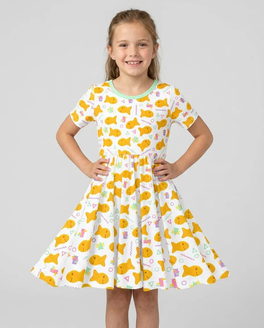 Vorlage Bambus Twirl Kleid