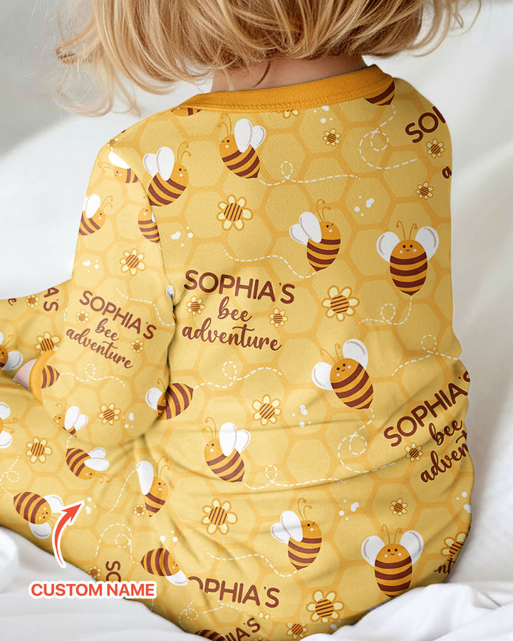Custom Name Bee Back To School Bamboo Convertible Zippy