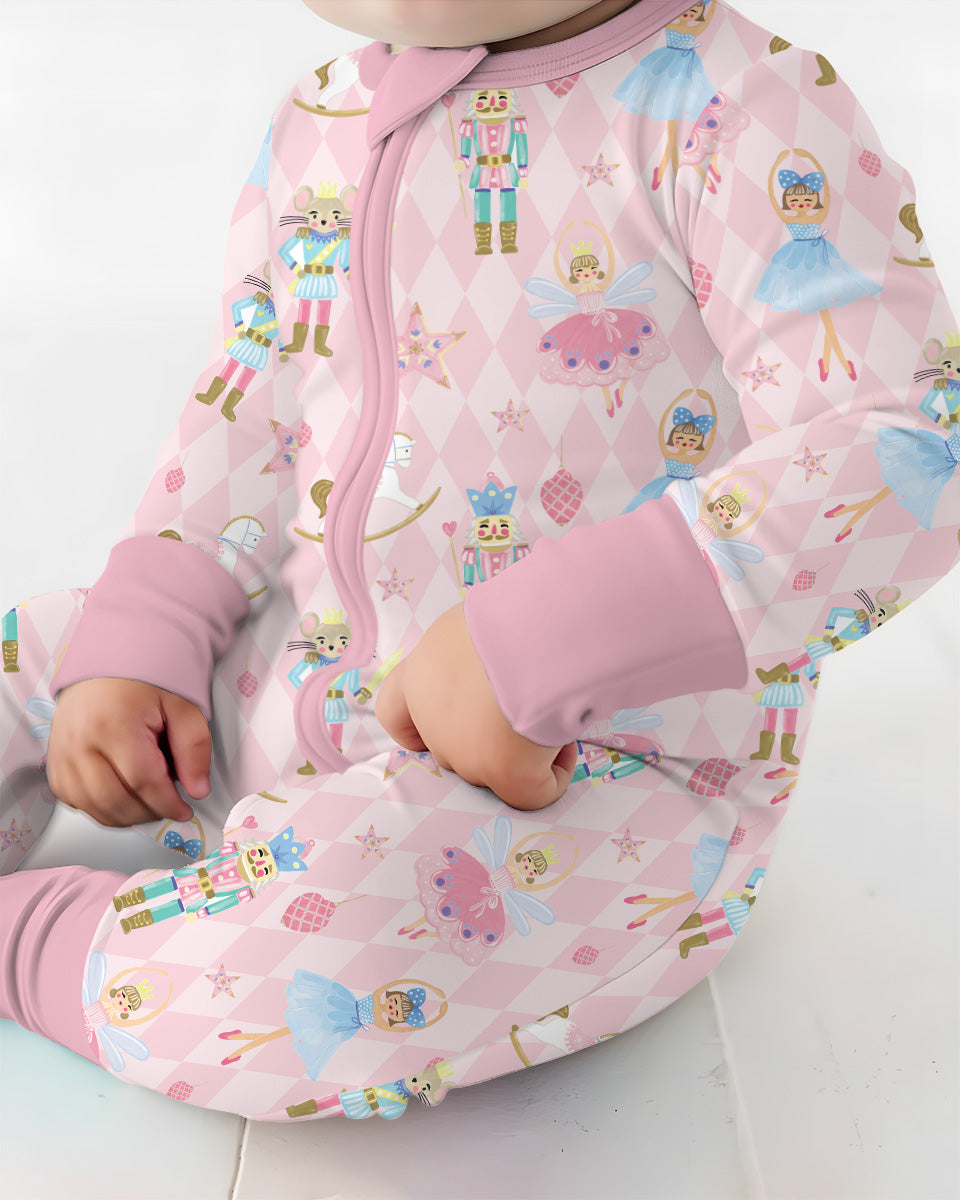 Sorry Can't Nutcracker Season Ballet Christmas Bamboo Convertible Zippy