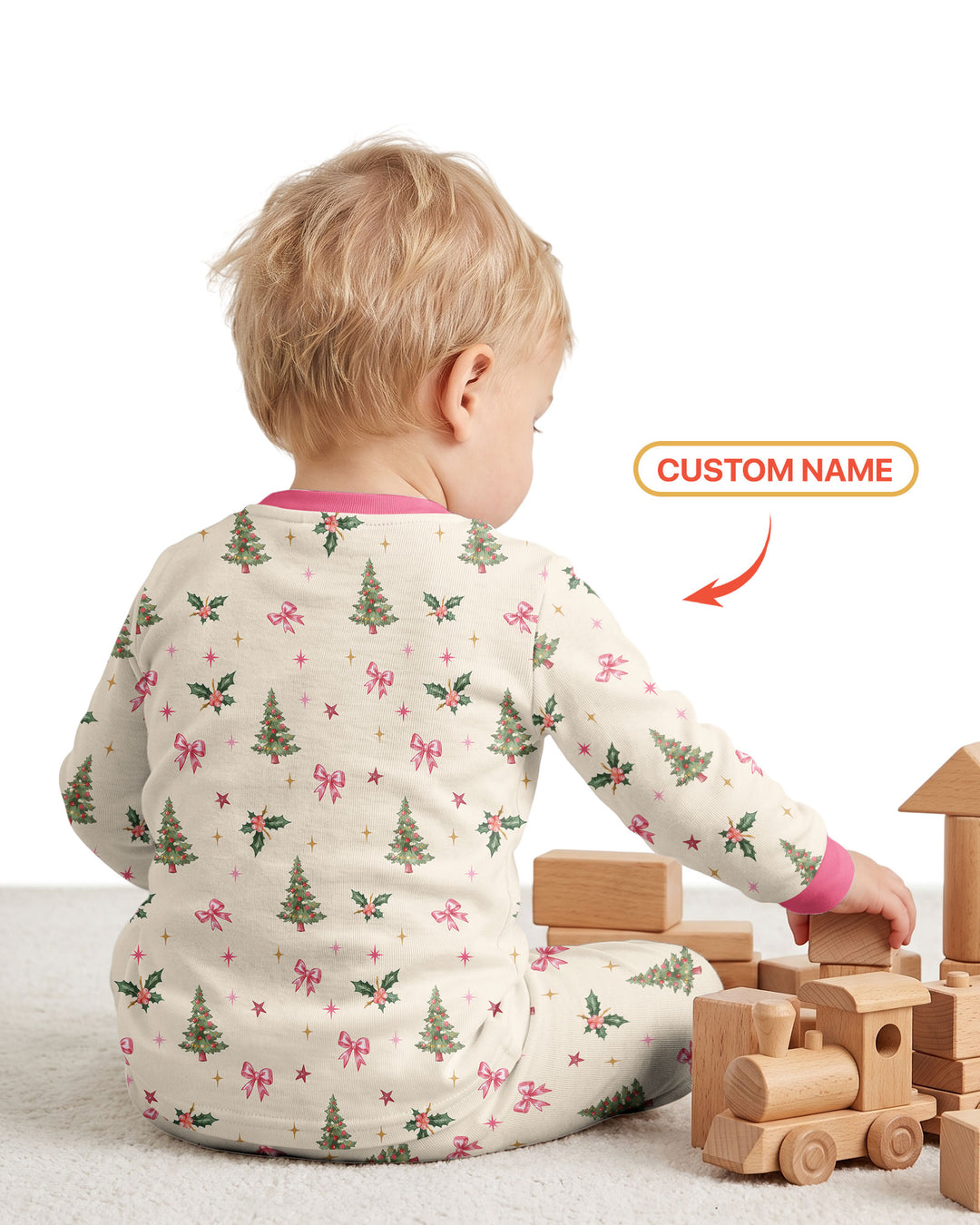 Tis The Season Bamboo Two Piece Long Sleeve Pajama Set