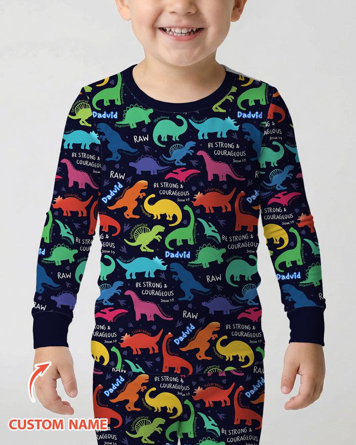 Conjunto de pijama de dos piezas de bambú con mangas largas, plantilla PERSONALIZADA