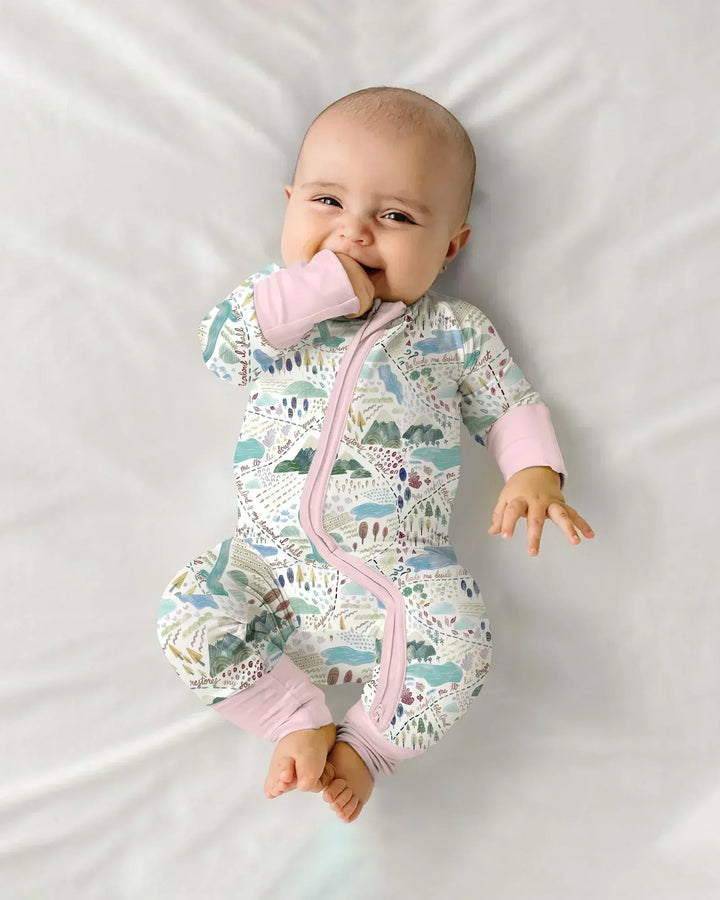 Whimsical Psalms 23 Map Convertible Zippy