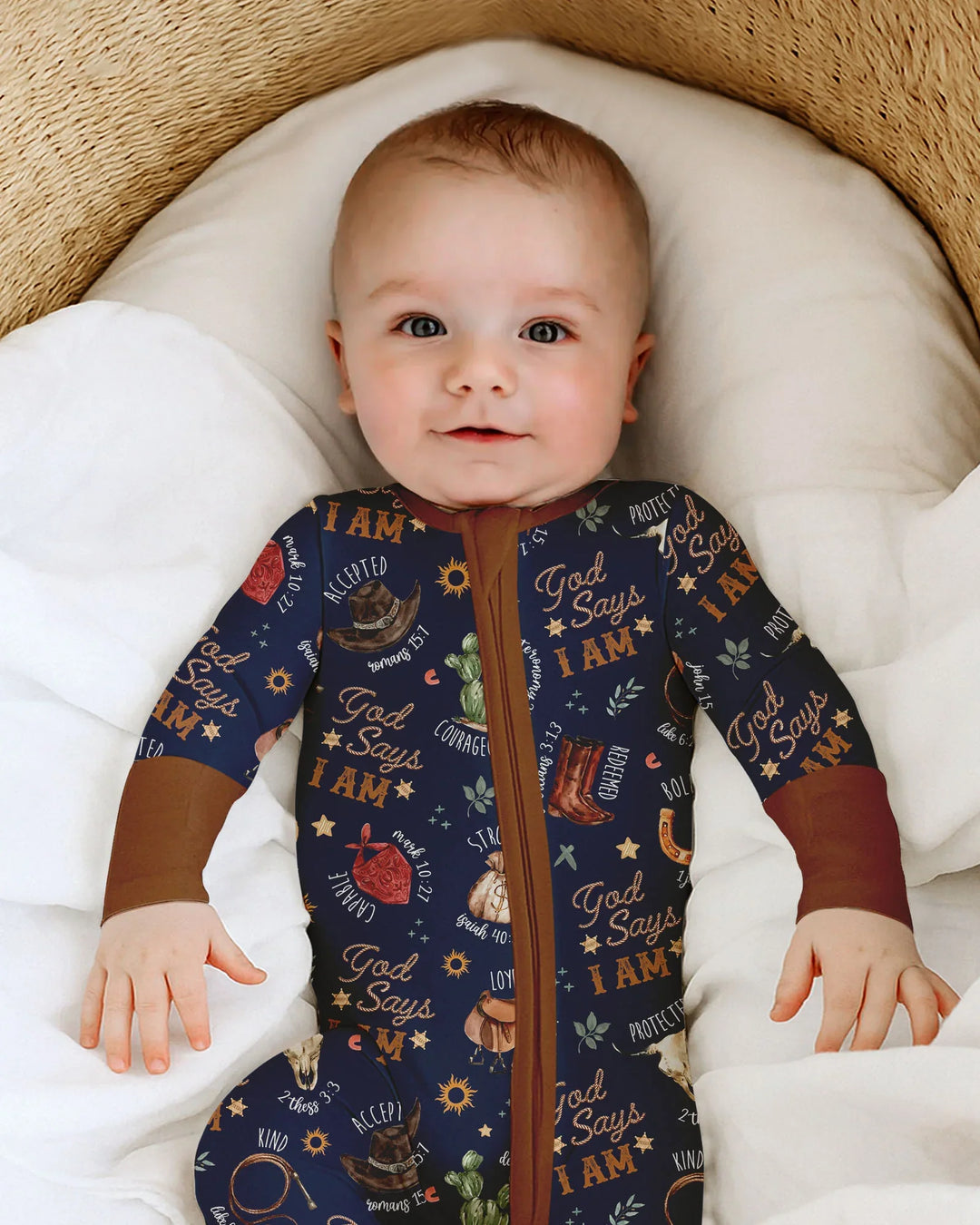 Gerippte Babykleidung mit individuellem Foto - Weich &amp; Skizzenhaft