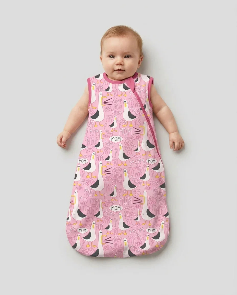 Funny Seagull MOM Bamboo Sleep Bag