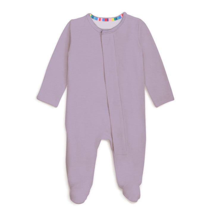 Taro Magnetic Footie Romper