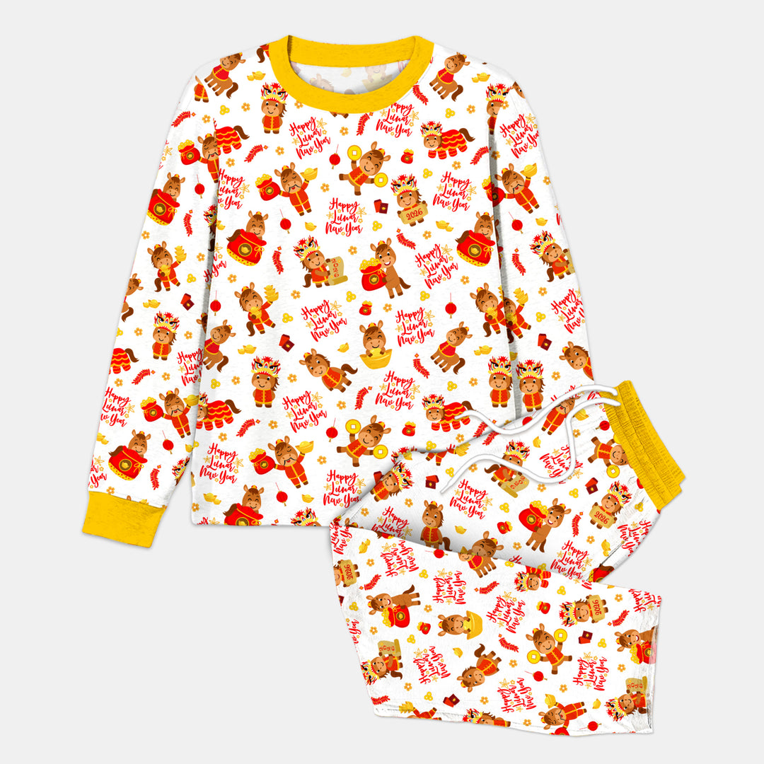 Year of the Horse Men's Pajama Set