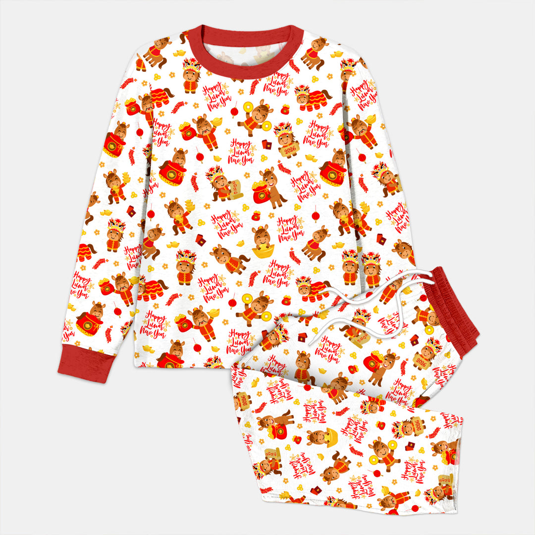 Year of the Horse Men's Pajama Set