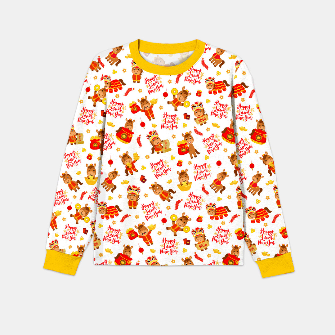 Year of the Horse Men's Pajama Set