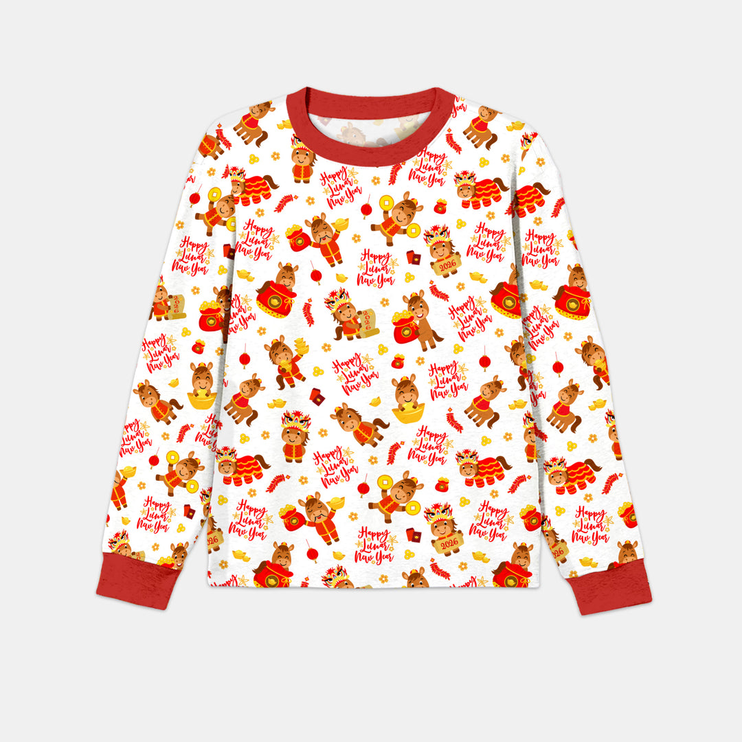 Year of the Horse Men's Pajama Set