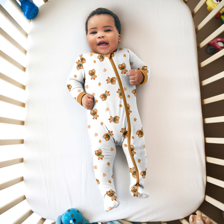 Punkin Teddy Bear Bamboo Convertible Zippy