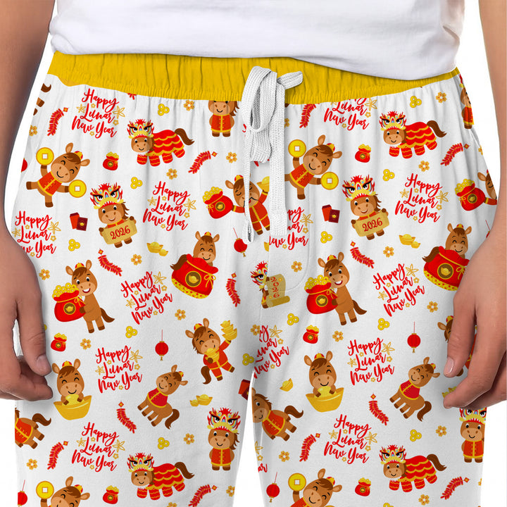 Year of the Horse Men's Pajama Set
