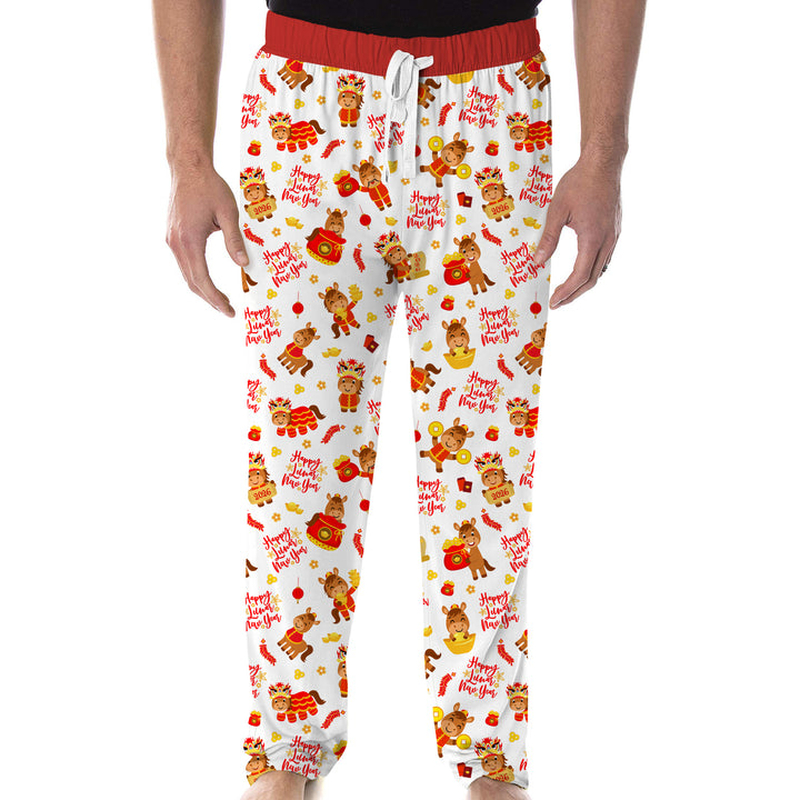 Year of the Horse Men's Pajama Set