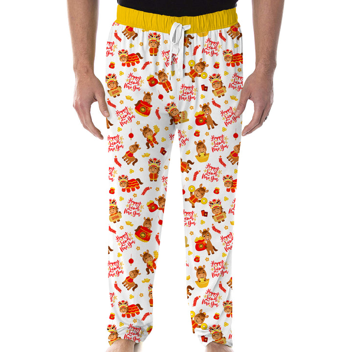 Year of the Horse Men's Pajama Set