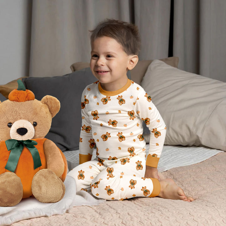 Punkin Teddy Bear Bamboo Pajama for Baby