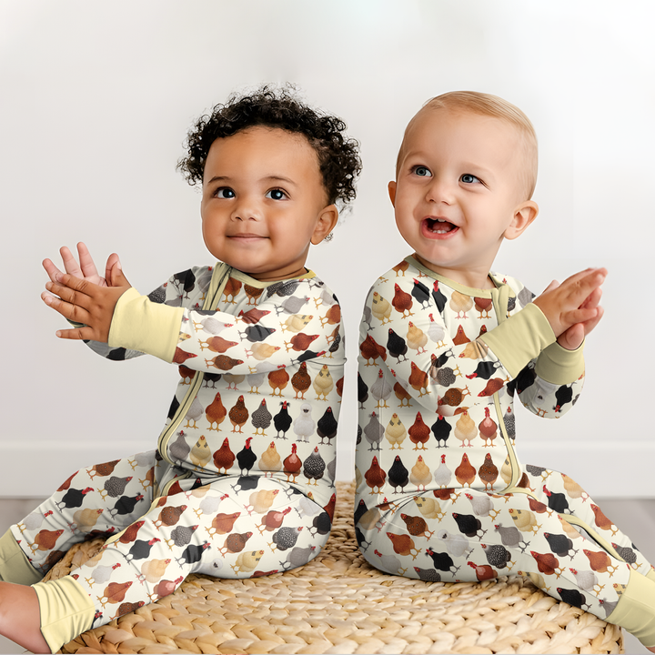 Cluckin' Cute Bamboo Convertible Zippy