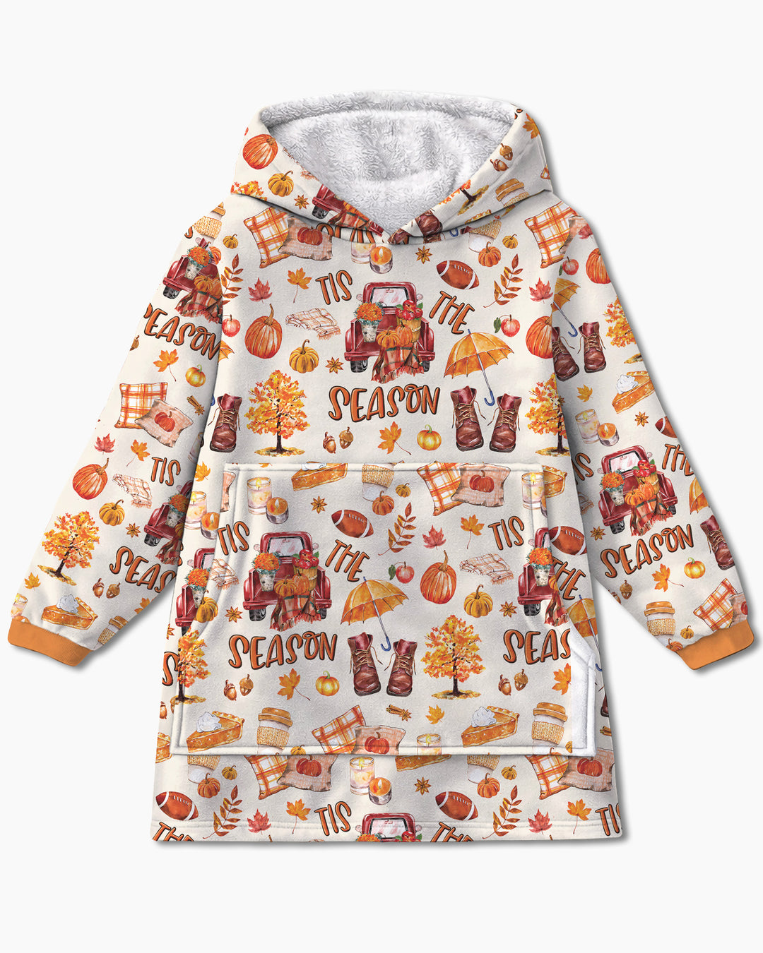Plantilla de Sudadera Manta de Bambú Personalizada