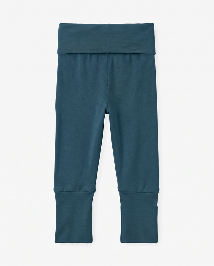 Solid Color Bamboo Fold Over Legging