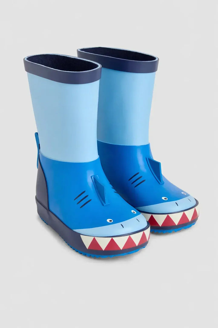 Blue Shark Wellies
