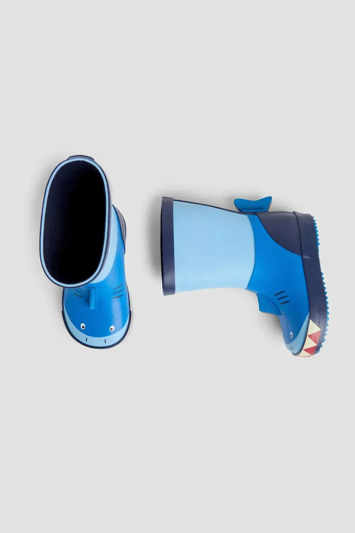 Blue Shark Wellies