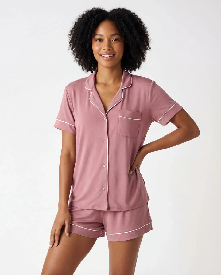 Rosewood Bambus Damen Kurzer Schlafanzug