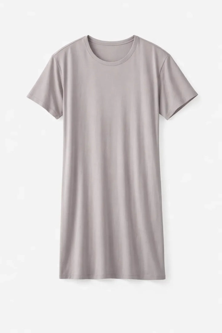 Dove Gray Bamboo Women Lounge Dress