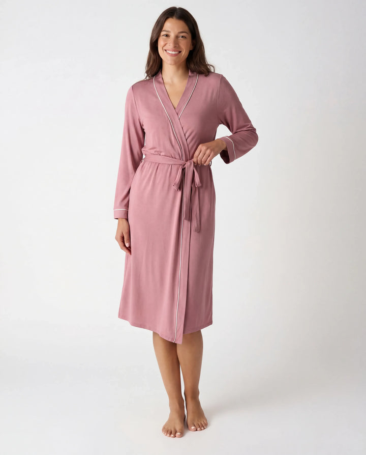 Rosewood Bamboo Women Robe