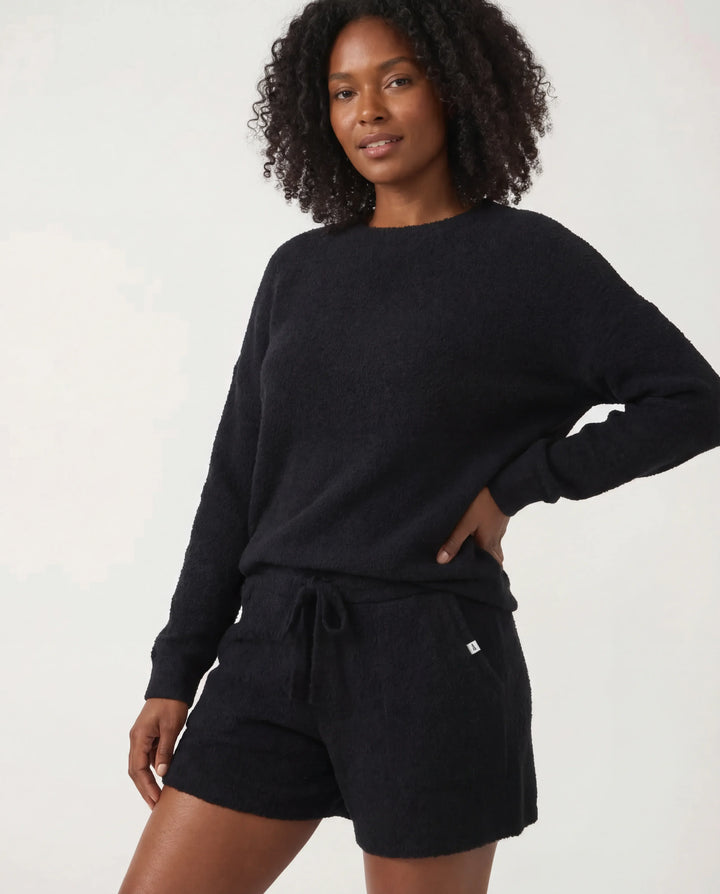 Black Bamboo Women Lounge Short