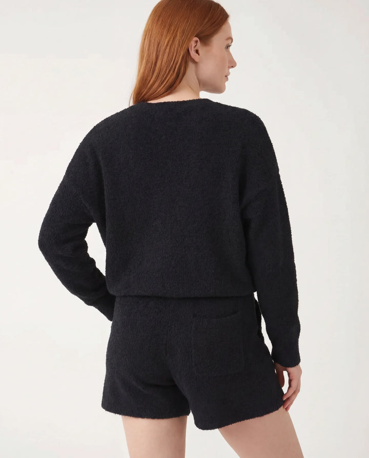 Black Bamboo Women Lounge Short