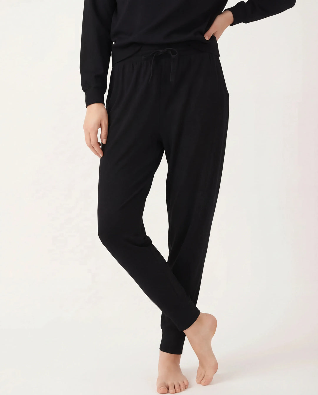 Black Bamboo Women Jogger