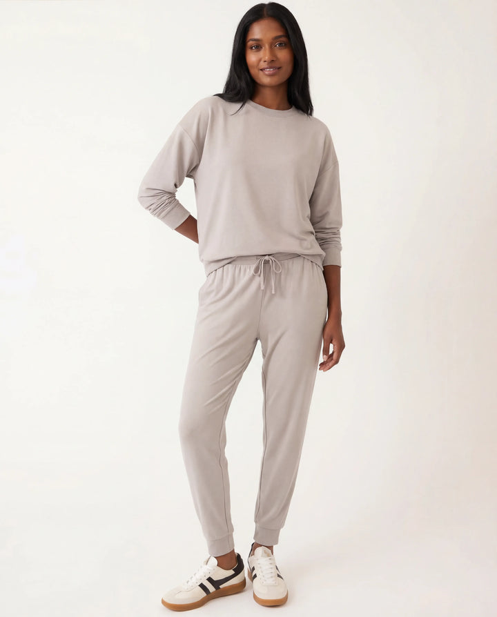 Dove Gray Bamboo Women Jogger