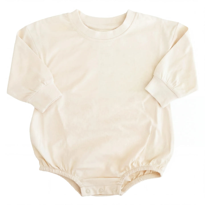 Bamboo Long Sleeve Bubble Romper