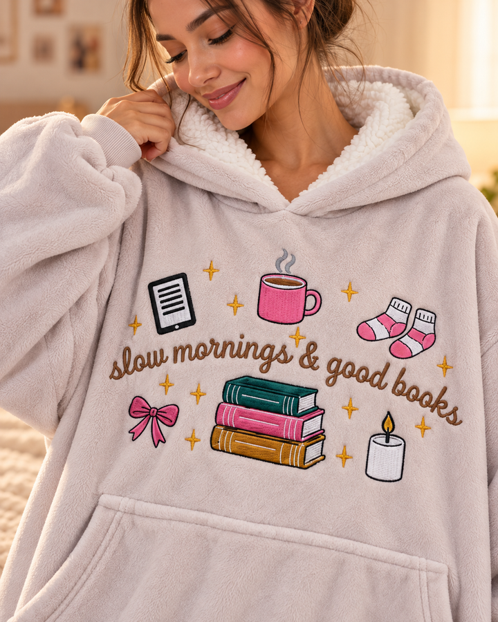 Plantilla de Sudadera Manta de Bambú Personalizada