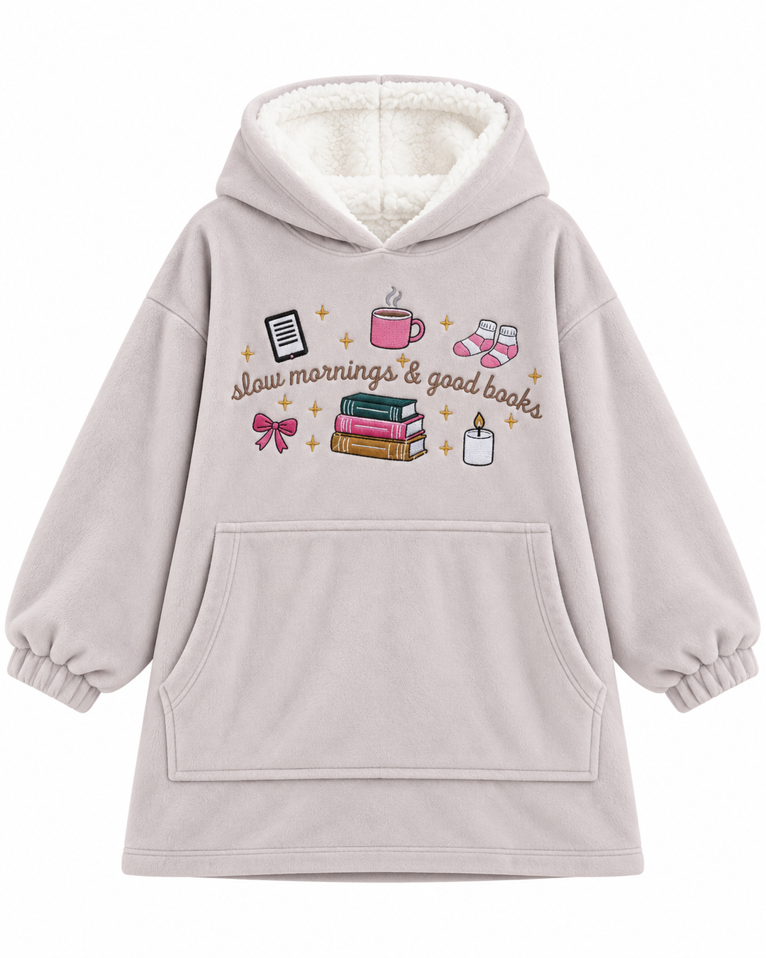 Plantilla de Sudadera Manta de Bambú Personalizada