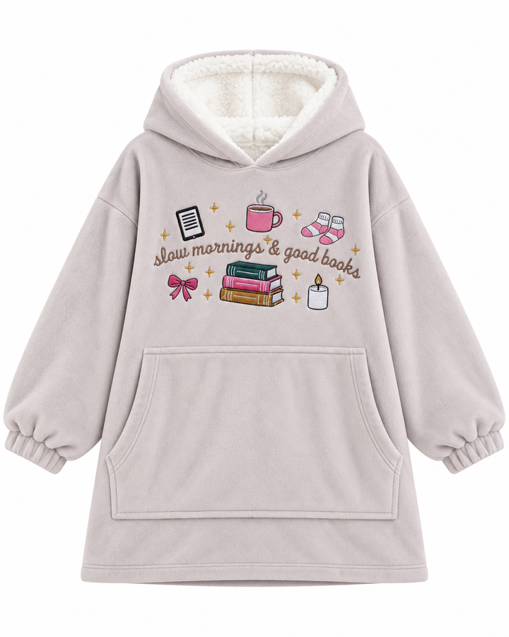Plantilla de Sudadera Manta de Bambú Personalizada