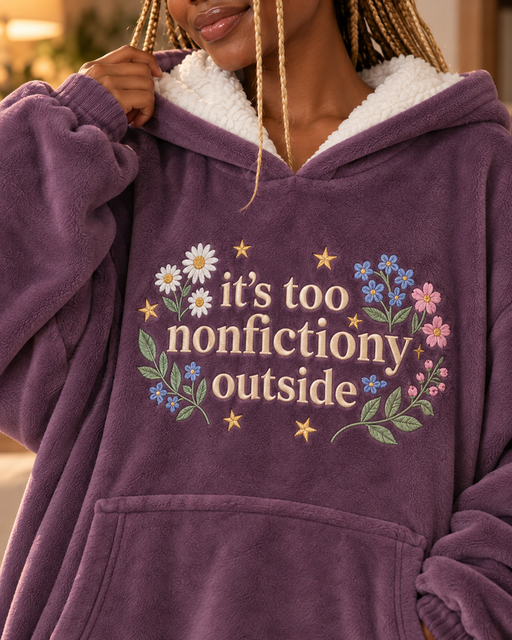 Benutzerdefinierter Bambus-Deckenhoodie (Vorlage)