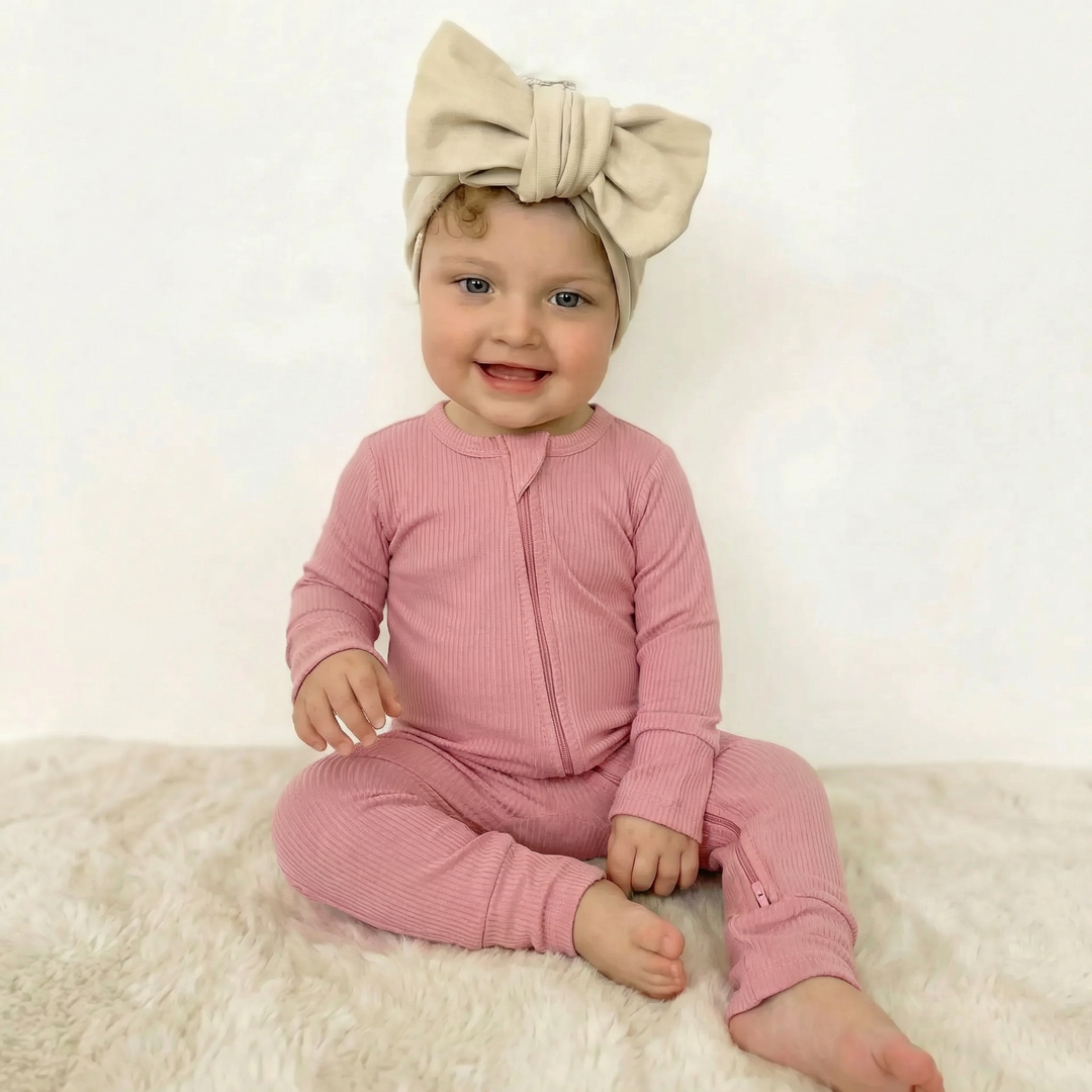 Apple Blossom Ribbed Convertible Zippy