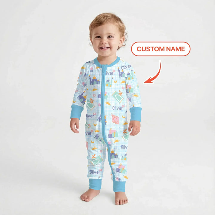 Gerippte Babykleidung mit individuellem Foto - Weich &amp; Skizzenhaft