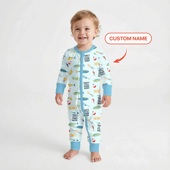 Fishing Squad Family Matching Convertible Zippy