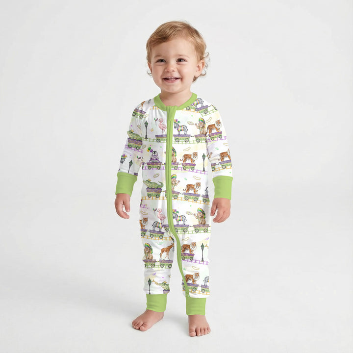 Mardi Gras Jungle Krewe Convertible Zippy