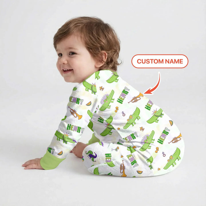 Alligator Mardi Gras Festival Convertible Zippy