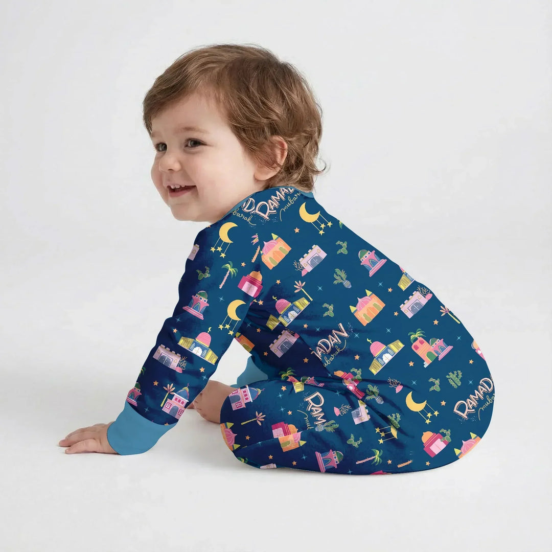 Gerippte Babykleidung mit individuellem Foto - Weich &amp; Skizzenhaft