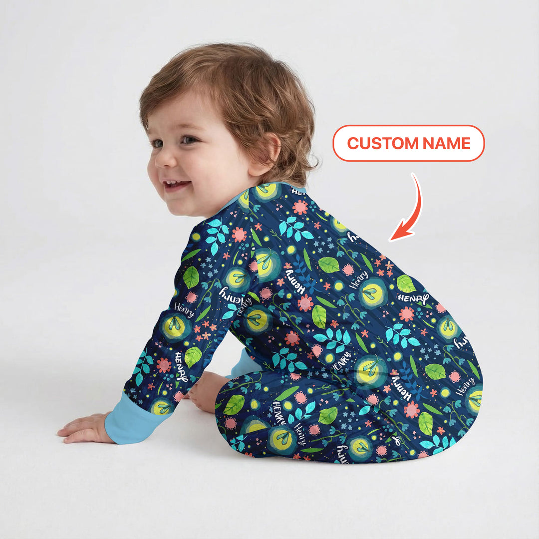 Nighttime Bugs Custom Name Convertible Zippy