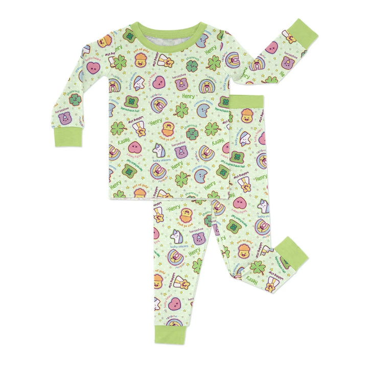Lucky Charm Two Piece Long Sleeve Pajama Set