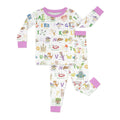 Pijama de dos piezas de manga larga Louisiana Bamboo de Alphabet