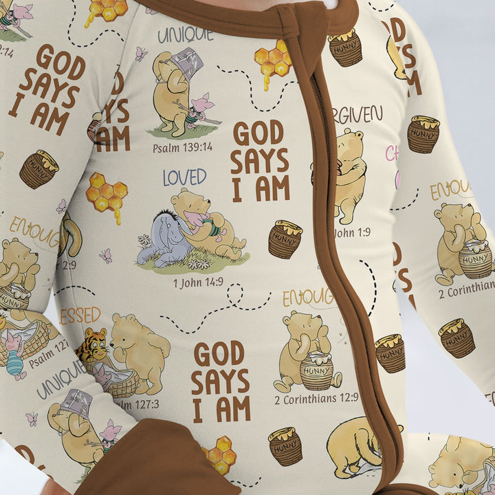 God Says I Am – Little Blessings Convertible Zippy
