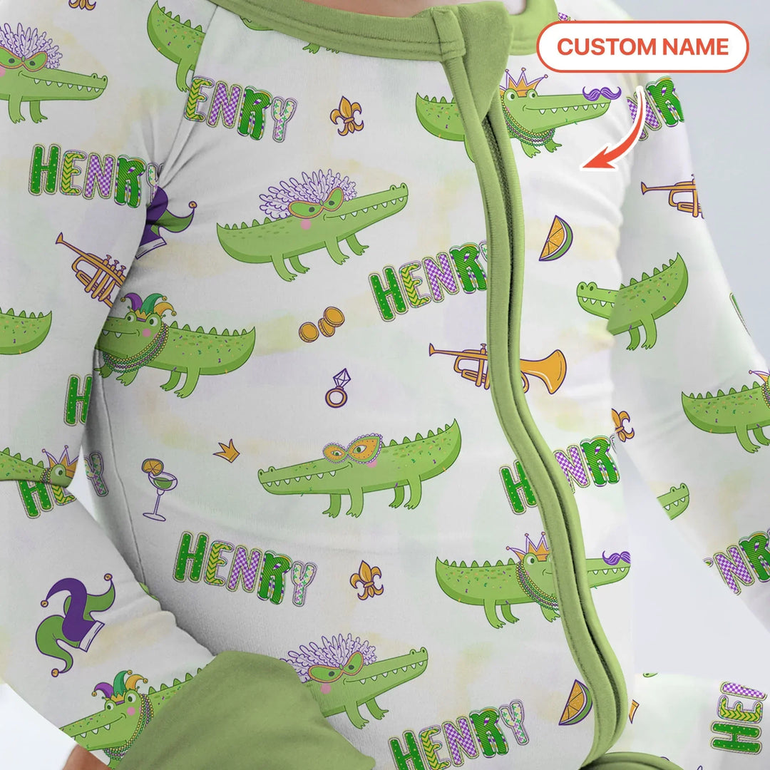 Alligator Mardi Gras Festival Convertible Zippy