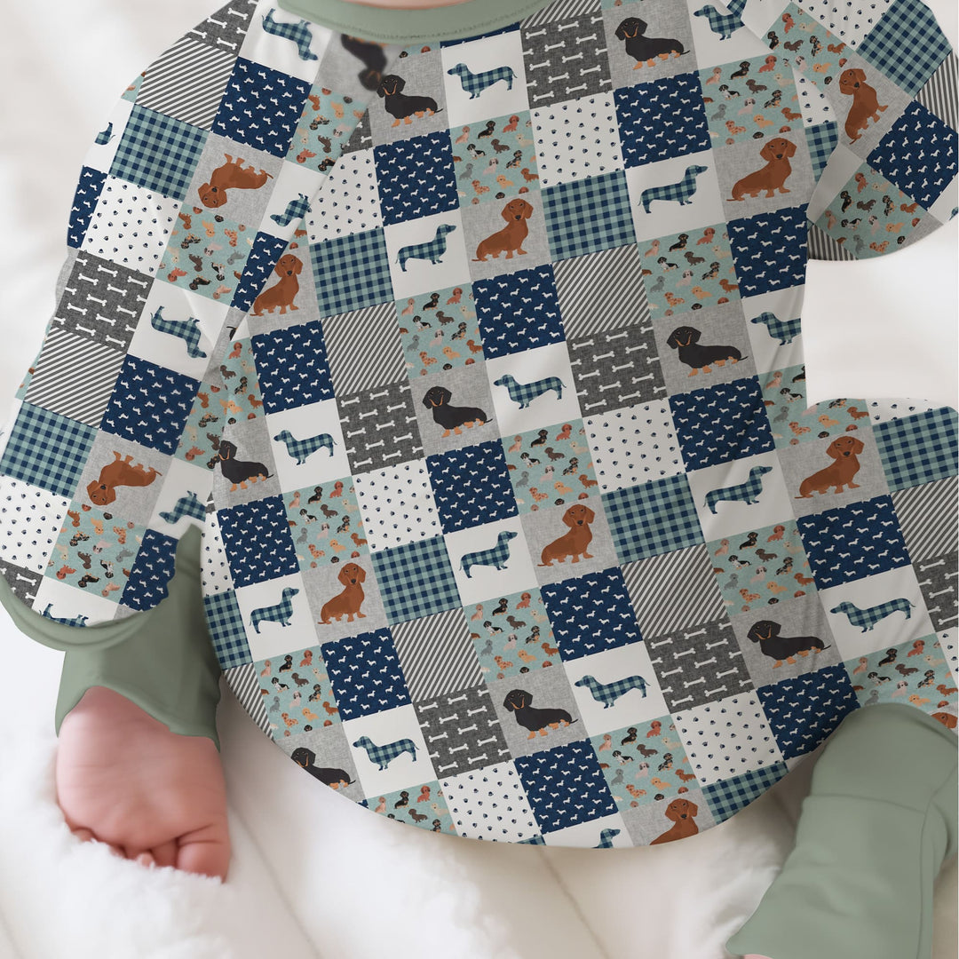 Playful Dachshund Delight Convertible Zippy