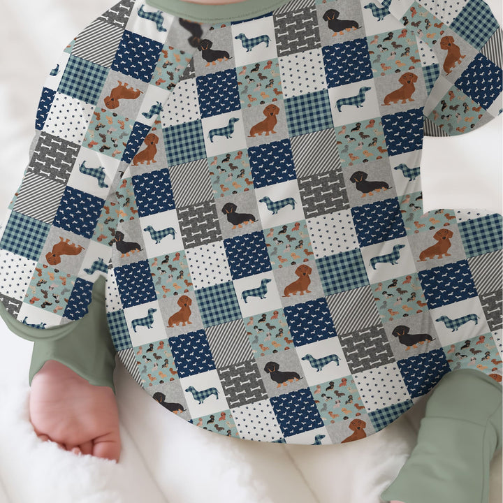 Playful Dachshund Delight Convertible Zippy