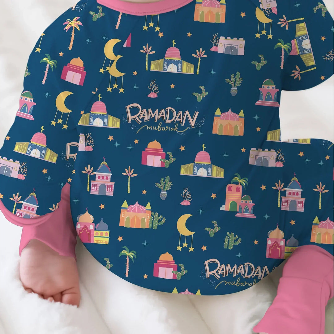 Gerippte Babykleidung mit individuellem Foto - Weich &amp; Skizzenhaft